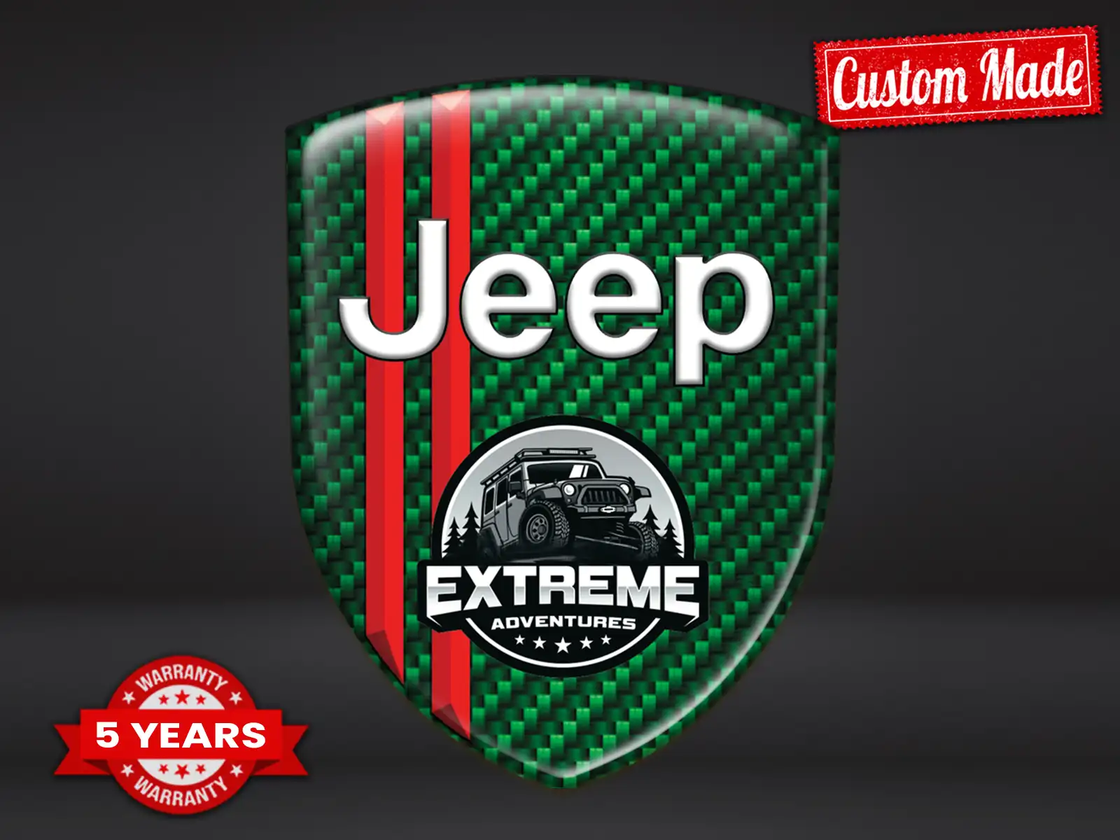 Jeep Adesivi Cupola Moderni Chic Max Edizione Resistenti
